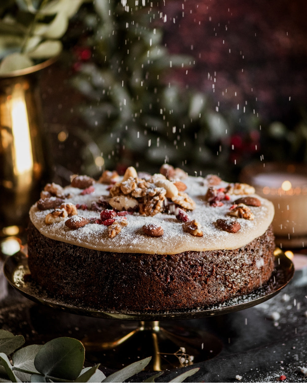 Gluten-Free & Vegan Christmas Cake