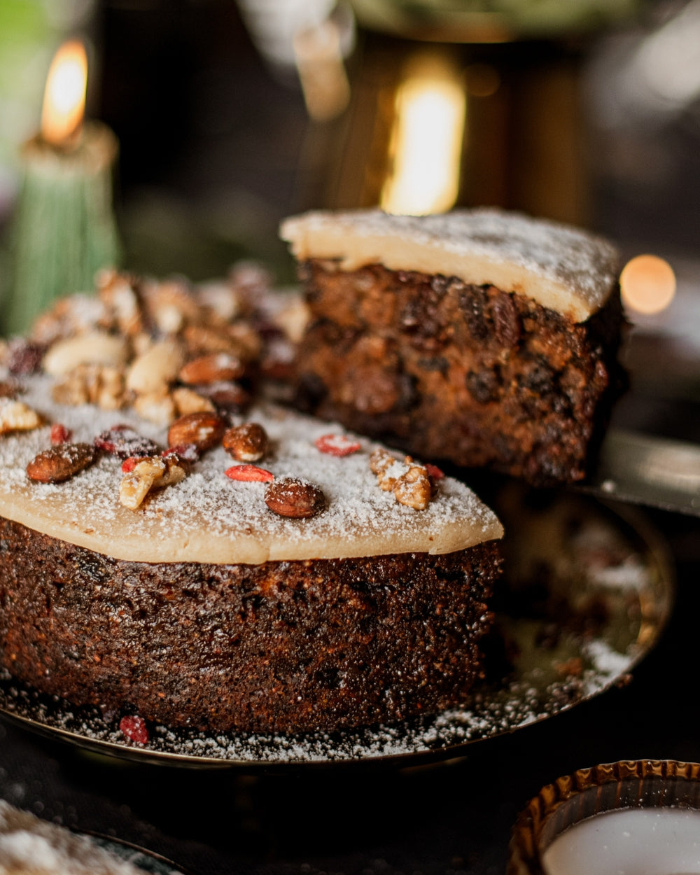 Gluten-Free & Vegan Christmas Cake