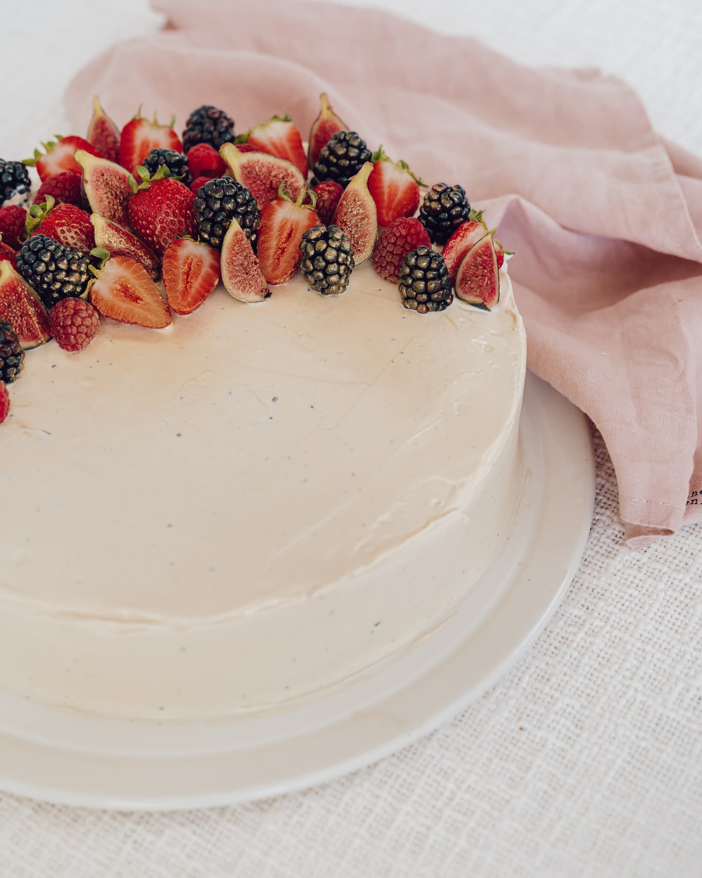 Carrot, Kale & Cinnamon Cake with Creamed Cottage Cheese Icing