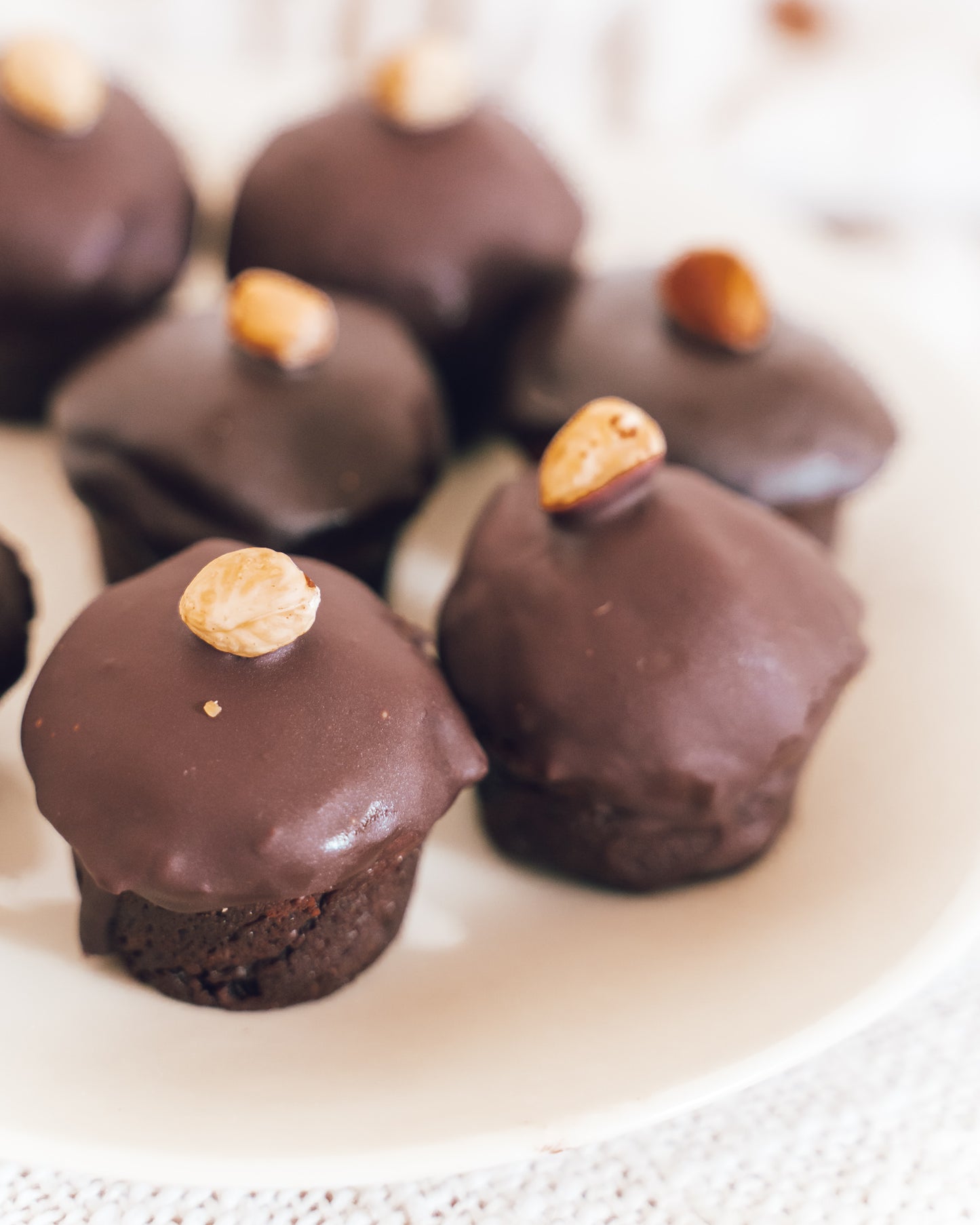 Hazelnut & Dark Chocolate Cupcakes