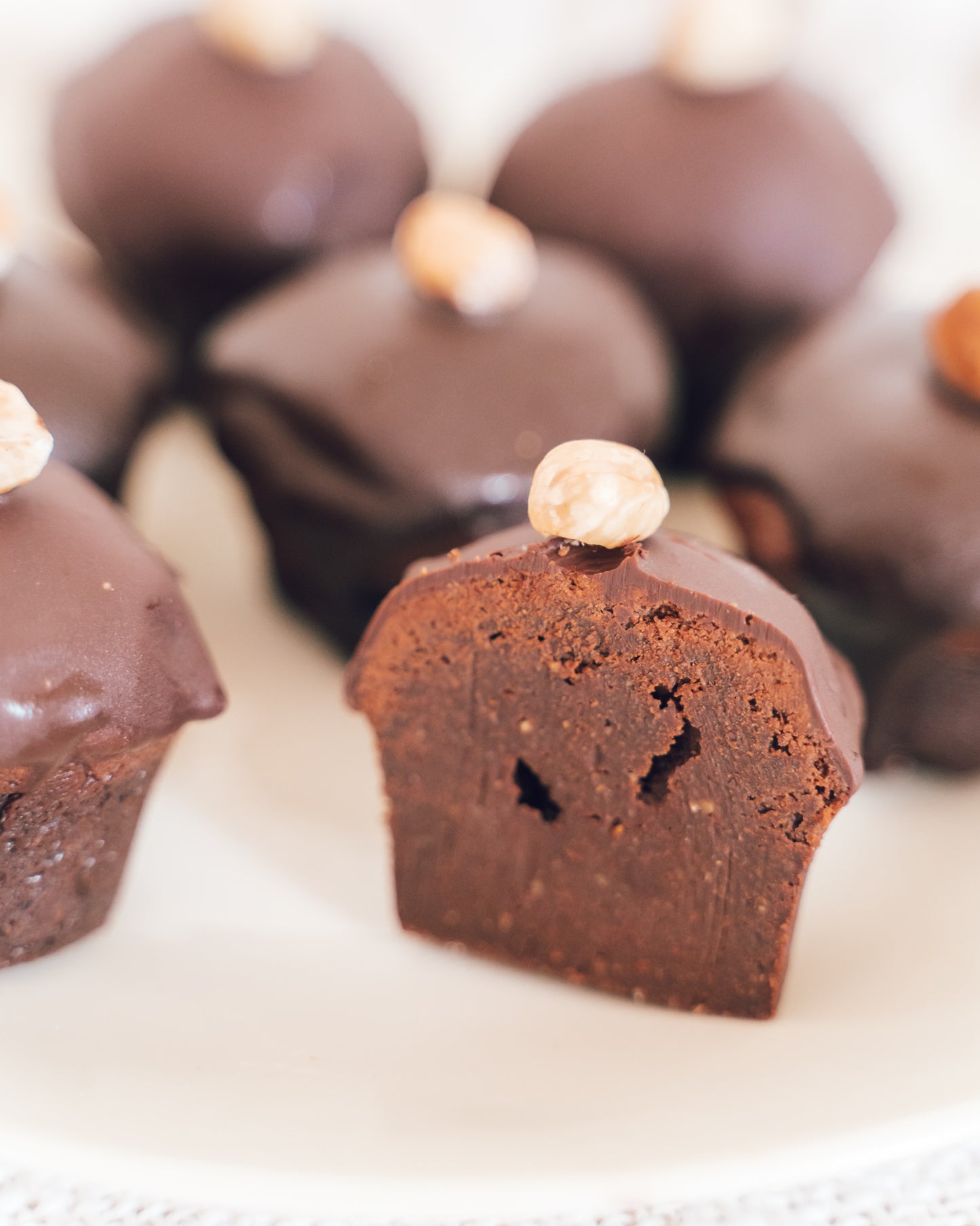 Hazelnut & Dark Chocolate Cupcakes