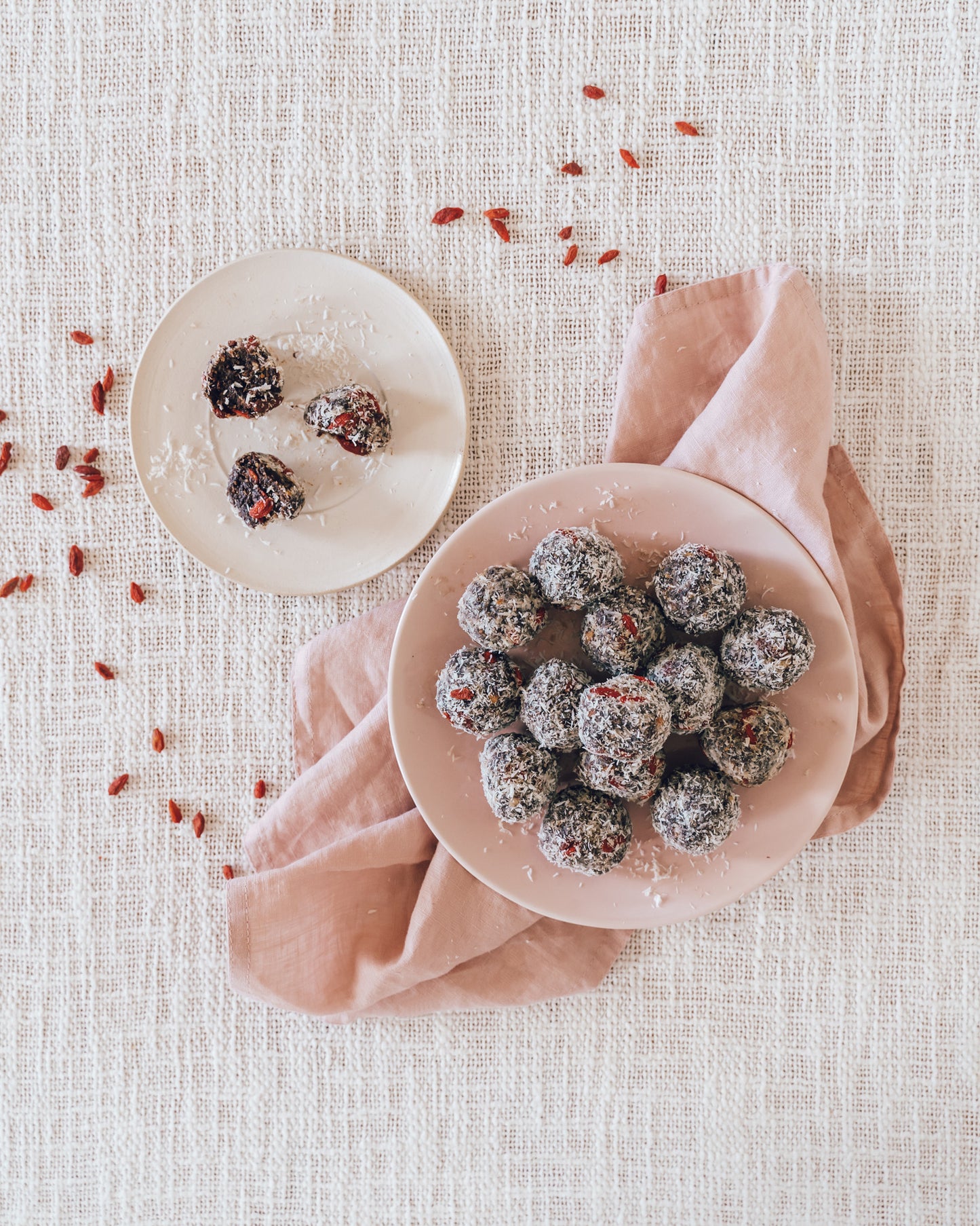 Peanut Butter & Jelly Date Balls