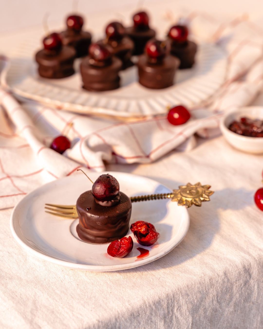 White Choc Cherry Bombs