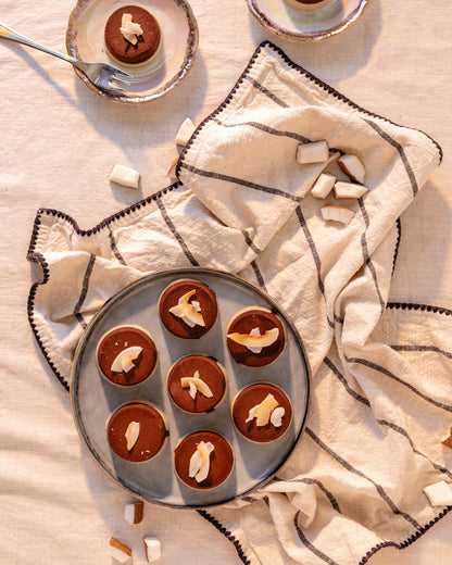 - Raw Cacao and Coconut Mini Cakes