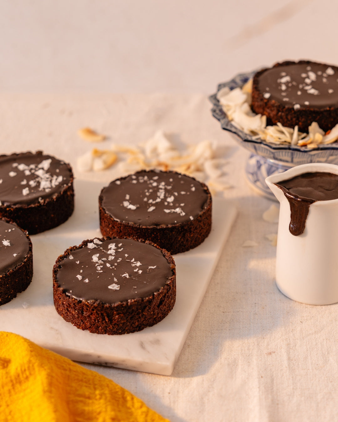 Salted Caramel Choc Tarts