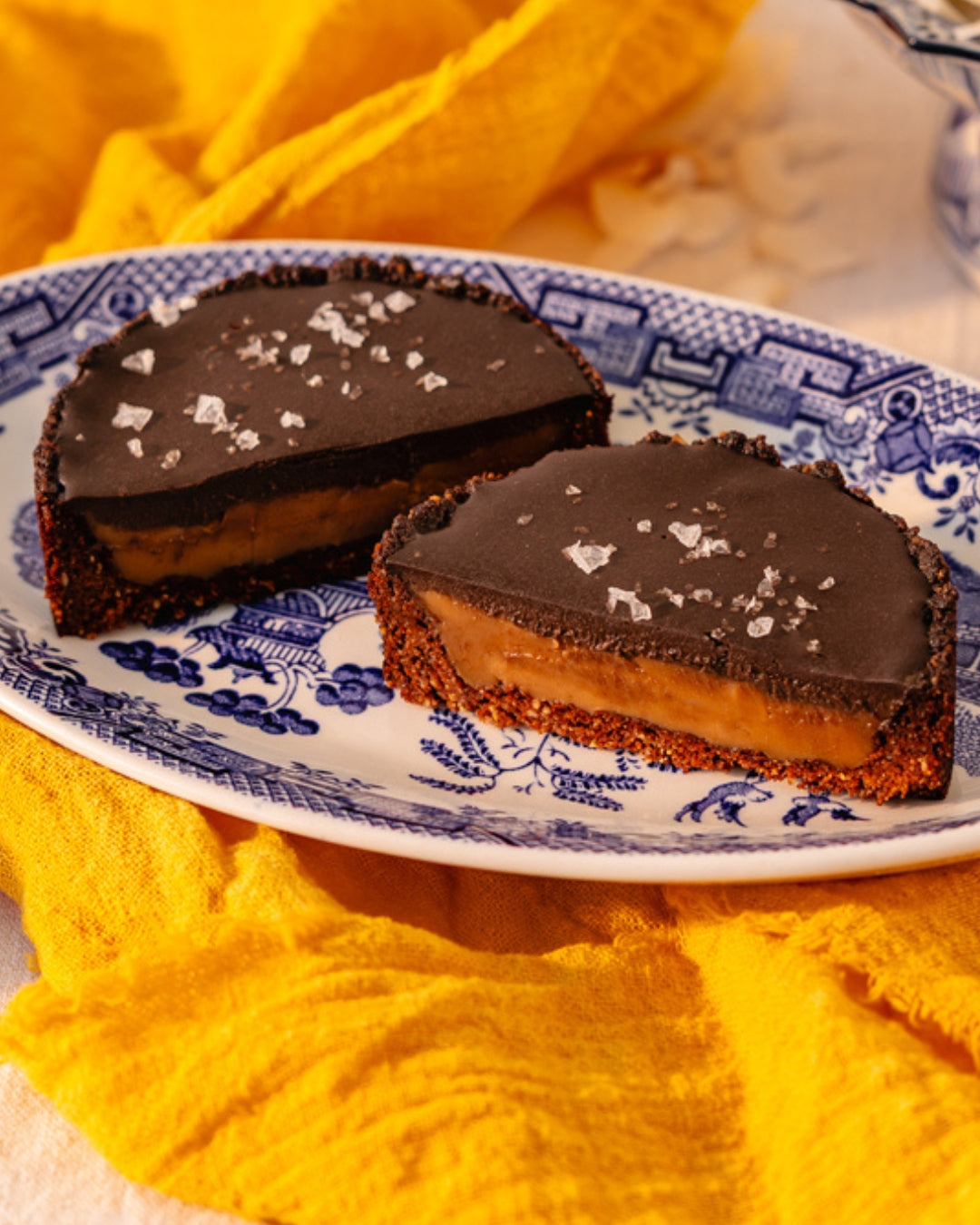 Salted Caramel Choc Tarts