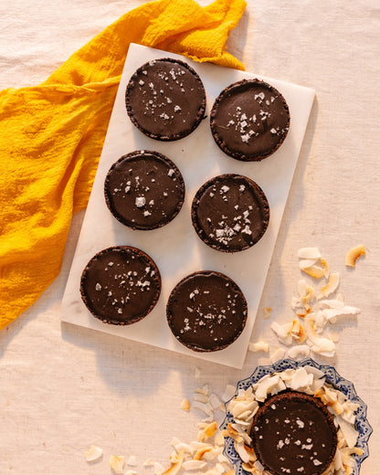 Salted Caramel Choc Tarts