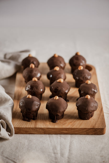 Hazelnut & Dark Chocolate Cupcakes